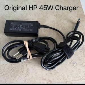 HP 45W Laptop Charger AC Adapter - Genuine OEM - Great Condition